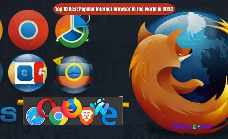 Top 10 Best Popular Internet browser in the world in 2024