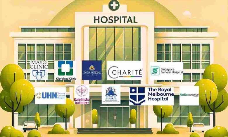 Top 10 Most popular Hospital in the world 2024