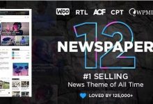 Newspaper Theme v12.6.6 News & WooCommerce WordPress Theme